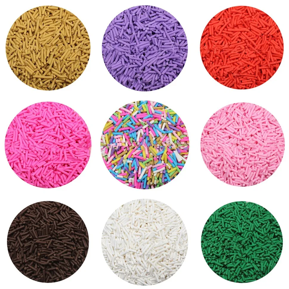 100 г длинная цилиндрическая полимерная глина поливальная для поделок