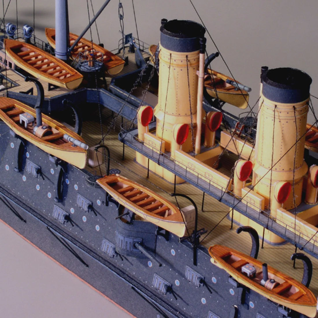 Военный корабль 1:250 царский военный бумажная модель набор строительных блоков