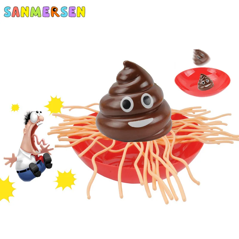 Новинка настольная игра для спагетти-какашек изящный двигатель игрушка вечерние