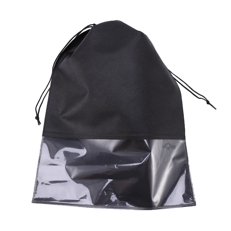 

24Pcs Travel Shoe Bags Waterproof Non-Woven With Rope For Men And Women Large Shoes Storage Pouch Organizers