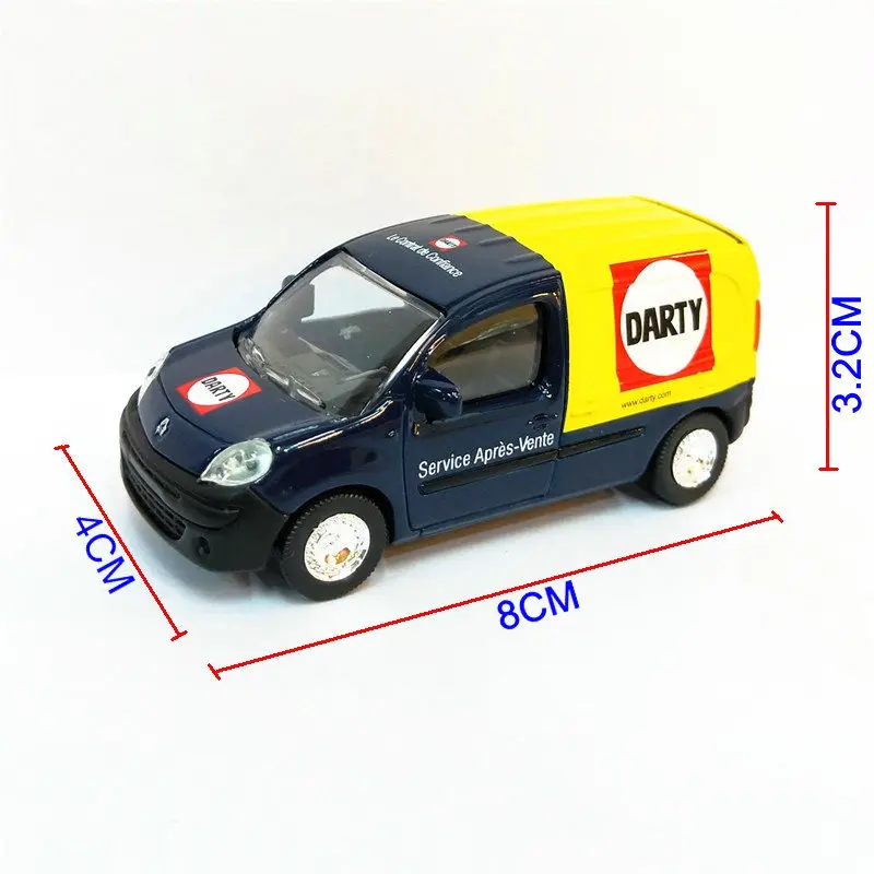 1:64 весы Renault Microvan металлический литой автомобиль модель автомобиля|Наземный