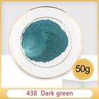 #438 темно-зеленый жемчужный порошок, пигмент, акриловая краска для творчества, искусство, автомобильная краска, краска для мыла Coloran