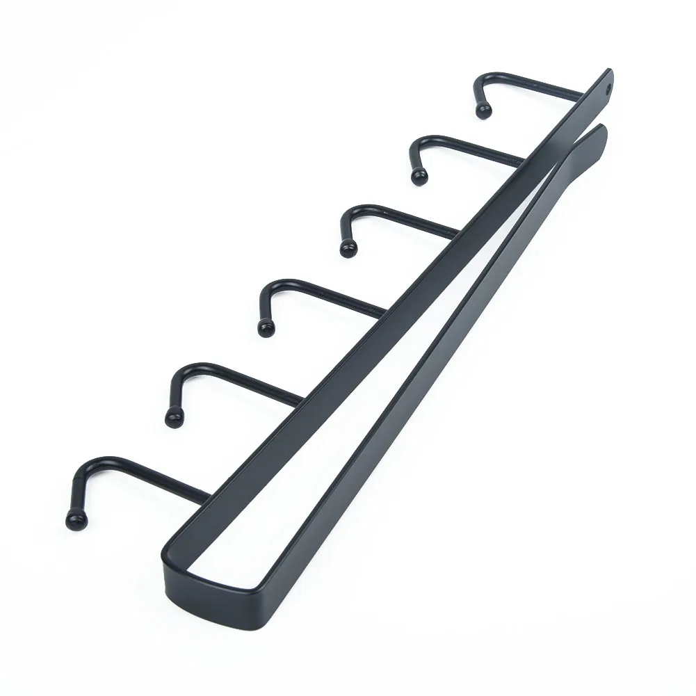 Подвесная подставка для чашек на 6 крючков органайзер кухни и ванной комнаты полка хранения под полкой шкаф