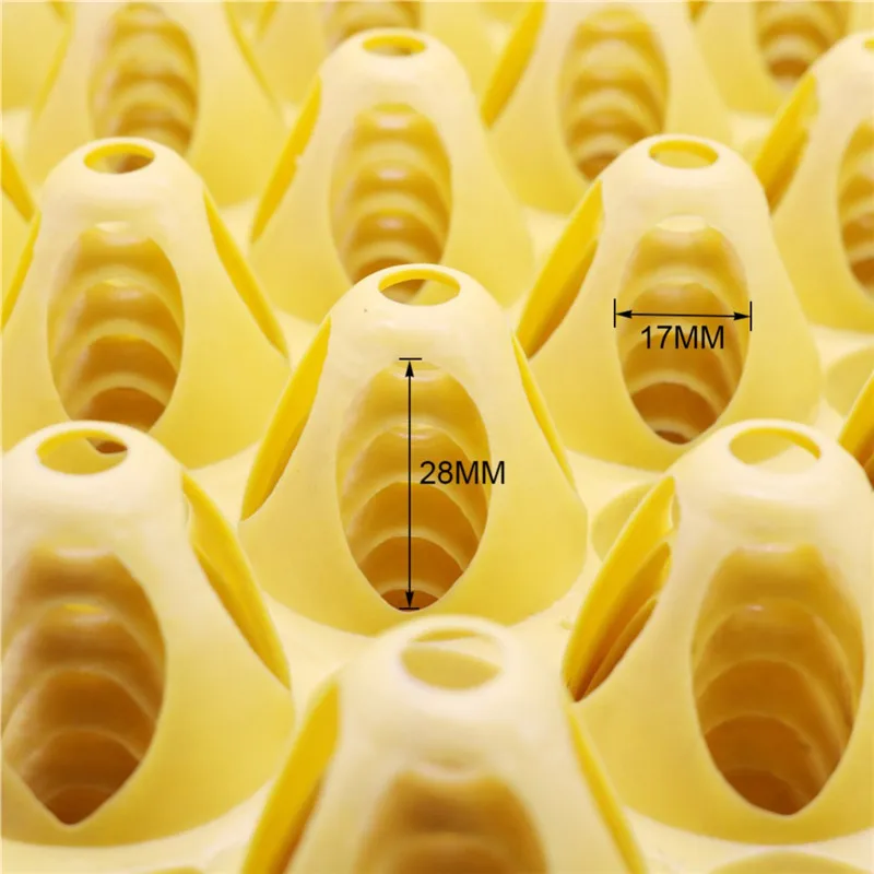 10 pcs Farm Egg Tray 288*288*48mm Egg Tray Transportation And Storage Of Eggs Recycling Plastic Material Egg Trough Depth 36mm
