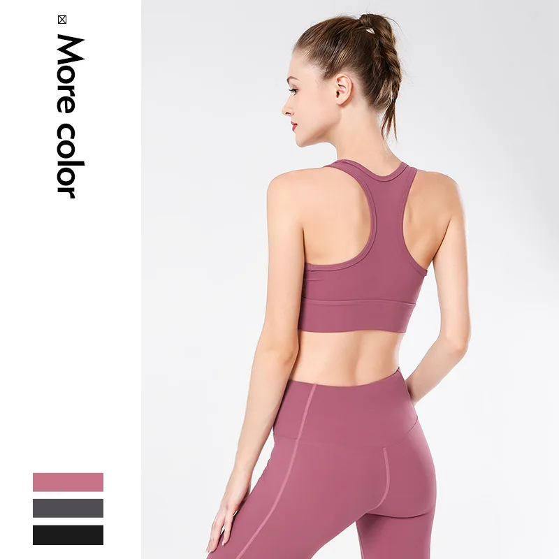 Новинка 2020 жилет для йоги нейлон Обнаженная одежда женские спортивные топы