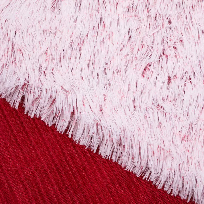 Царапать дно Haipai бархат 40mmPV градиент с плюшевой подкладкой из бархата павлиний