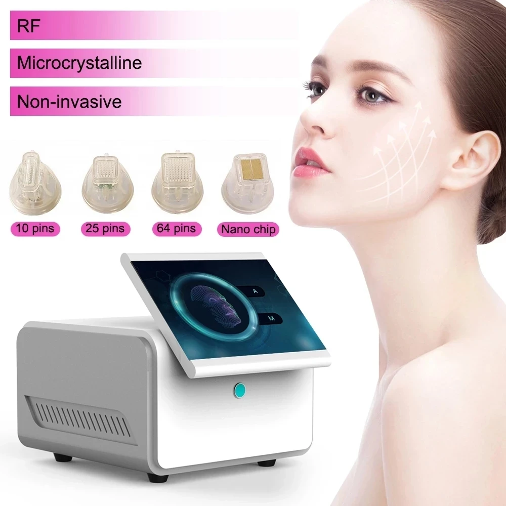 

2021 RF microneedle skin tightening Wrinkle Removal acne scars stretch marks removal fractional rf microneedling beauty machine