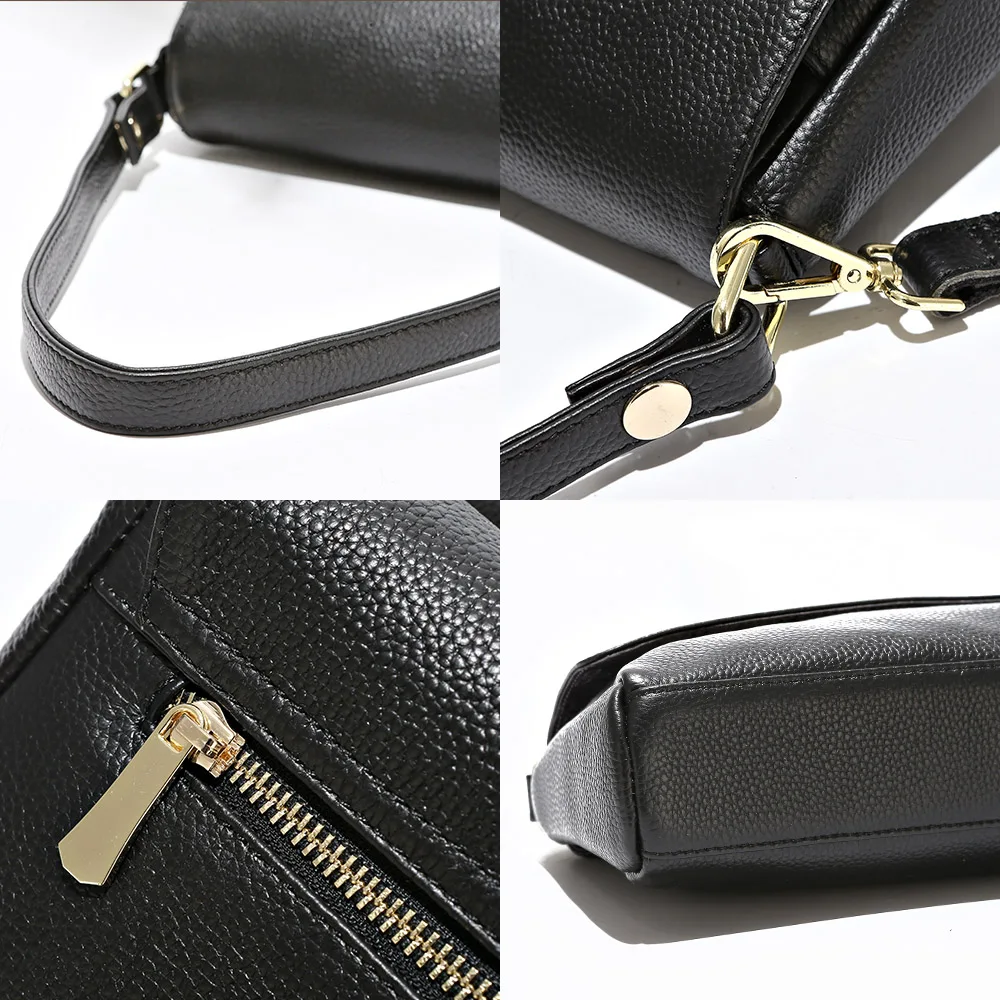 Сумка-мессенджер Zency женская из натуральной кожи саквояж кросс-боди на плечо