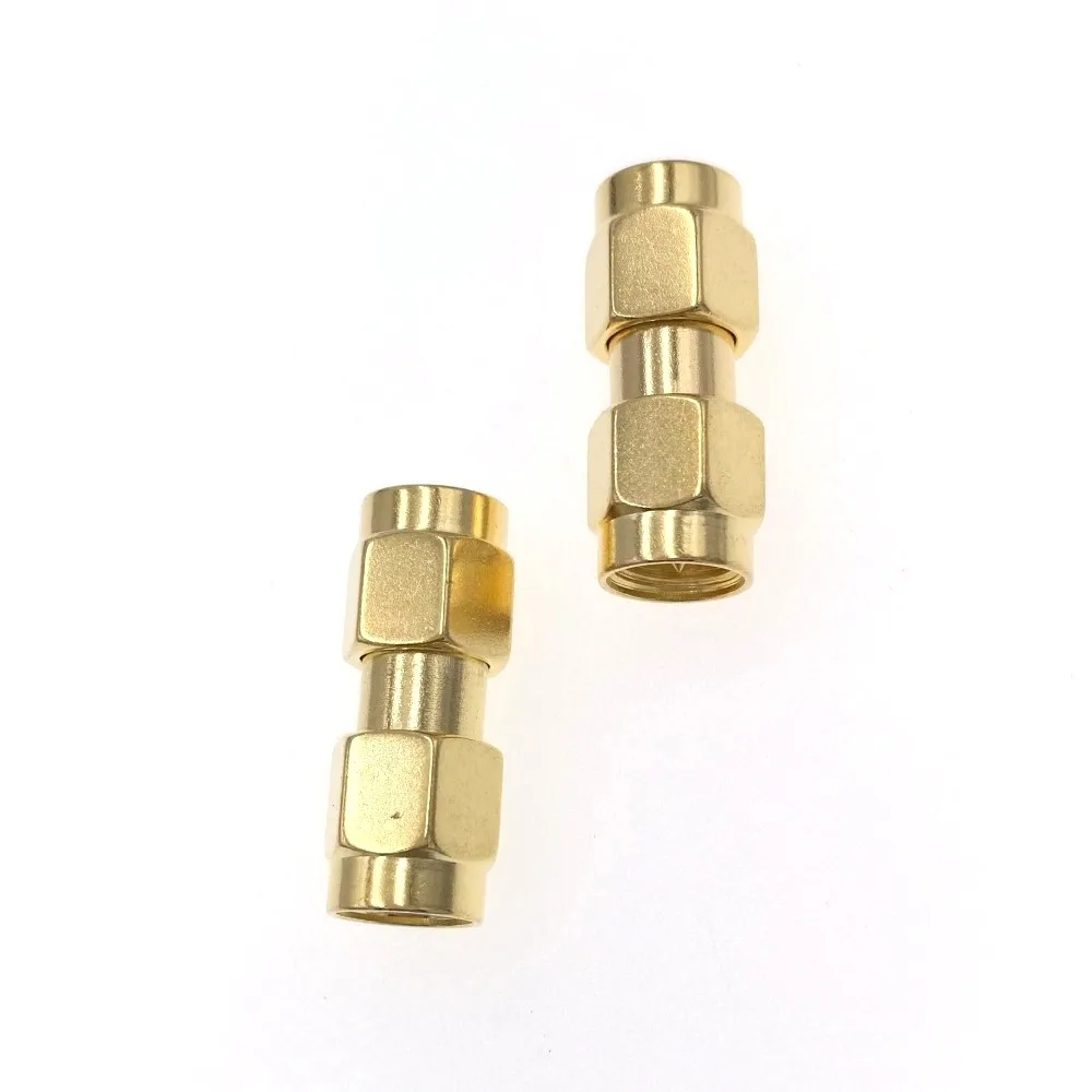 Переходник с разъема SMA папа на папа|male sma connector|male connectormale male |