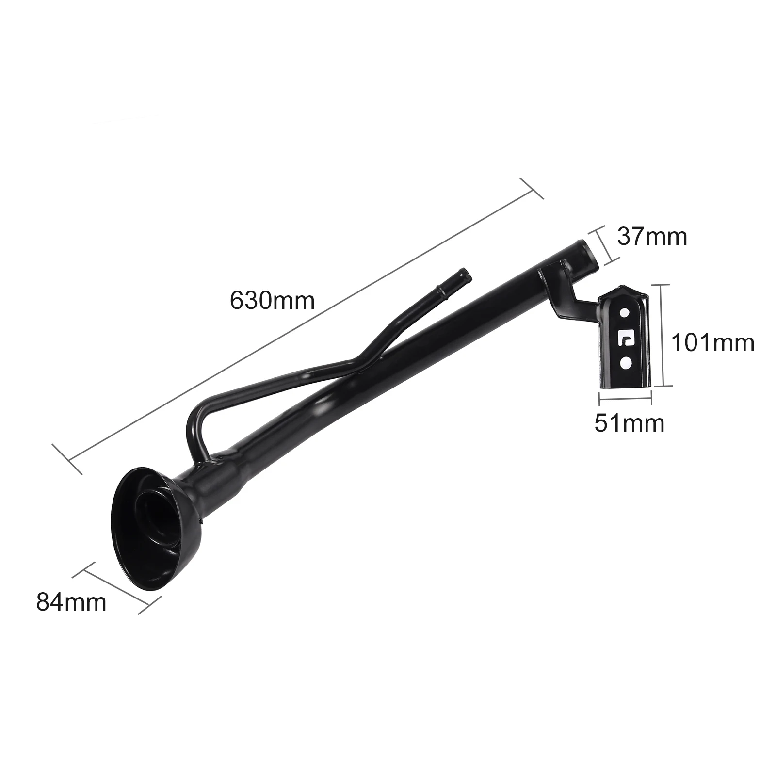 Труба наполнителя бензинового топливного бака Justech 17221-BC400 для Nissan Micra K12 серии MK3 1 0