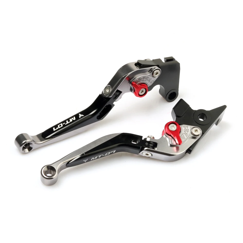 Складной выдвижной Регулируемый рычаг тормоза сцепления для мотоцикла YAMAHA MT07 MT 07