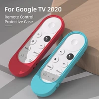 sikai silicone case for chromecast with google tv 2020 voice remote shockproof protective cover for 2020 chromecast voice remote