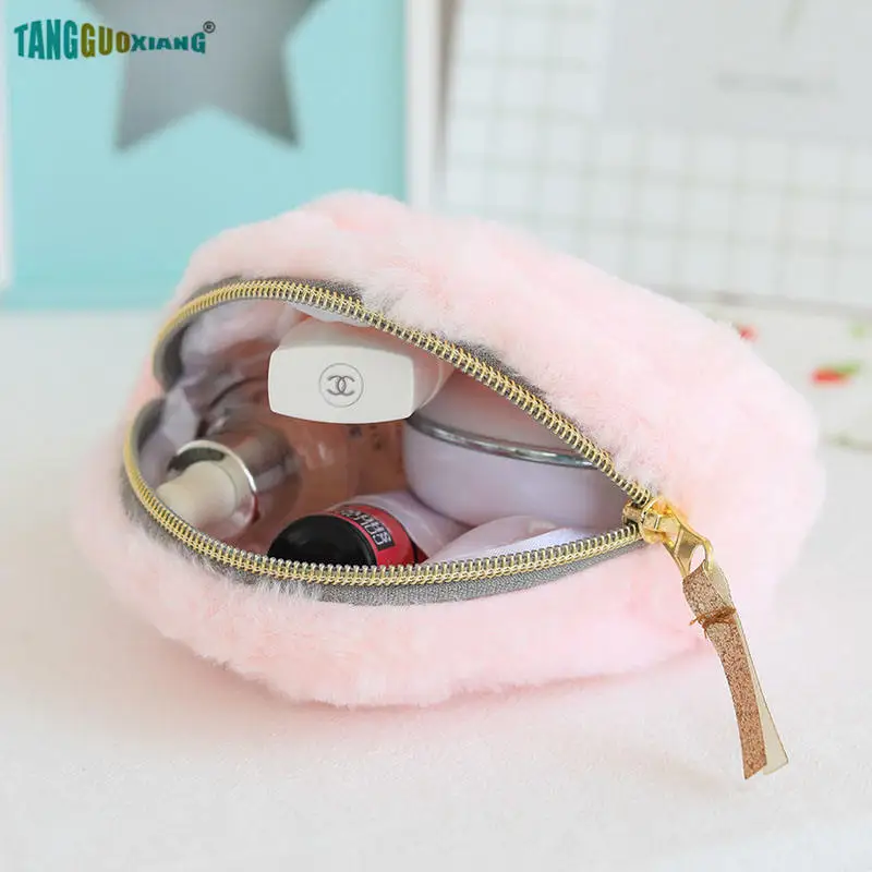 Маленькая сумочка Smile Packet персональный Кошелек для монет плюшевая Сумочка