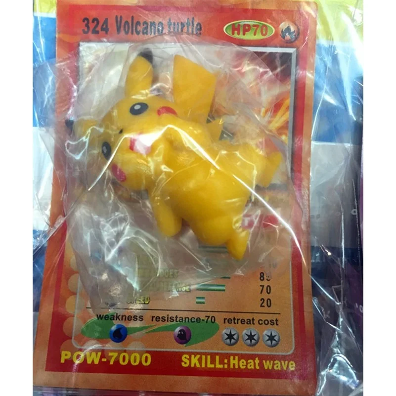 TAKARA TOMY 24pcs/set Pokemon Dolls Cards Pocket Monster Figures Model Toys Kids Gifts Pikachu Action Figure 5cm | Игрушки и хобби