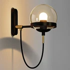Светодиодная настенная лампа E27 в стиле лофт, 110-220 В