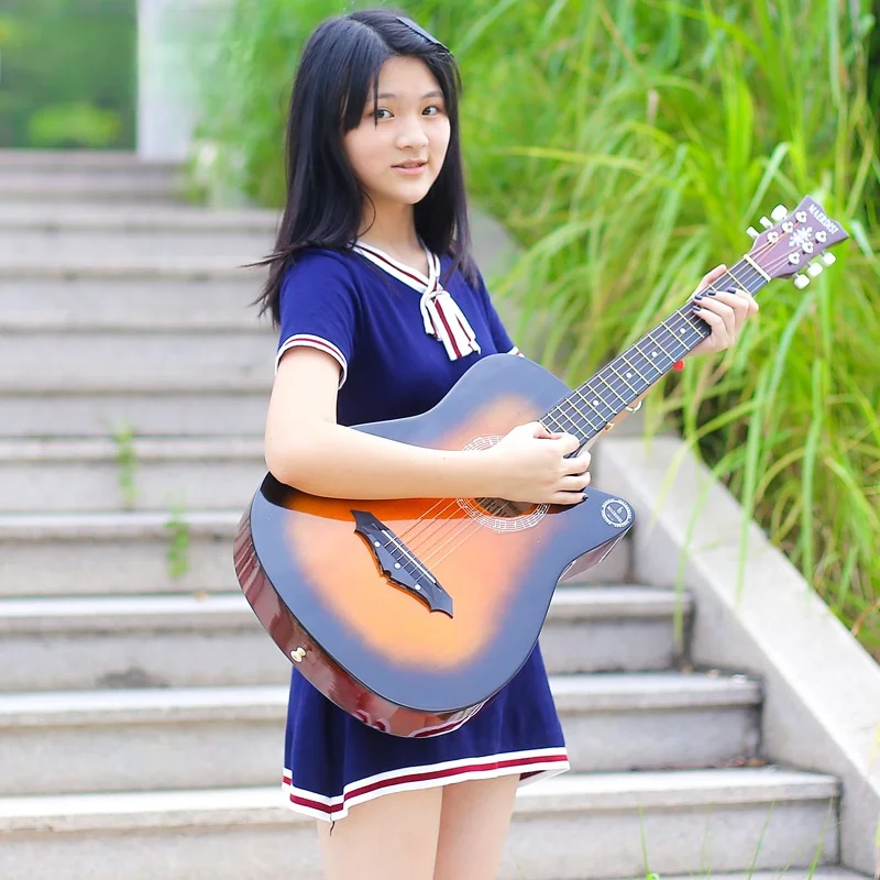 41 дюймов для начинающих гитары 38 народная деревянная практики и студенток