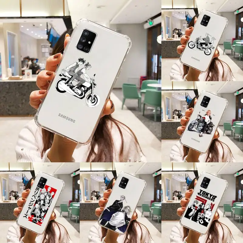 

Tokyo Revenger Manjiro Sano Phone Case Transparent For Samsung S A M J 21 20 50 30 60 5 7 51 71 90 11 10 J710 e p PLUS Prime 5G