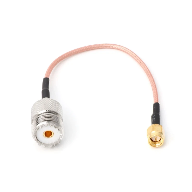 

RG316 кабель Перемычка свиной хвост UHF SO239 женский PL259 к SMA штекер обжимной адаптер