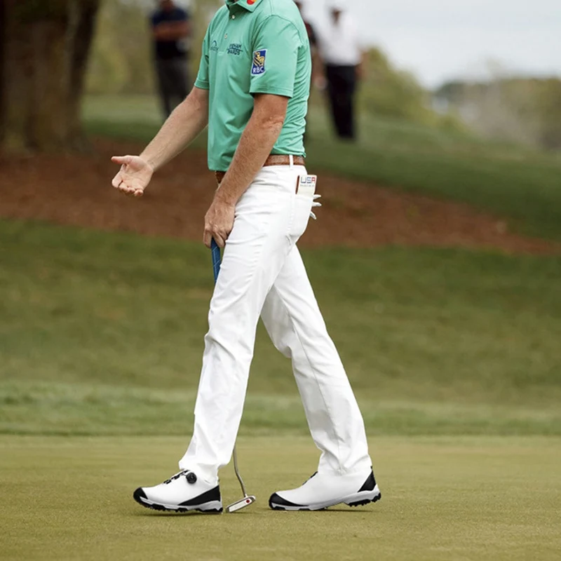 Мужские кроссовки для гольфа дышащие водонепроницаемые Нескользящие спортивные