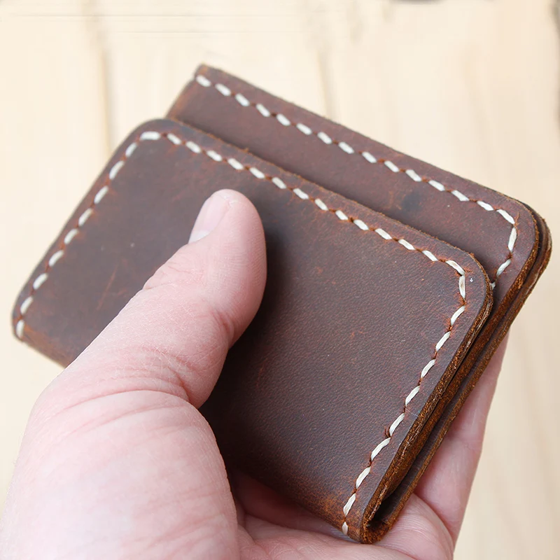 Кошелек мужской из натуральной кожи ручной работы | Багаж и сумки