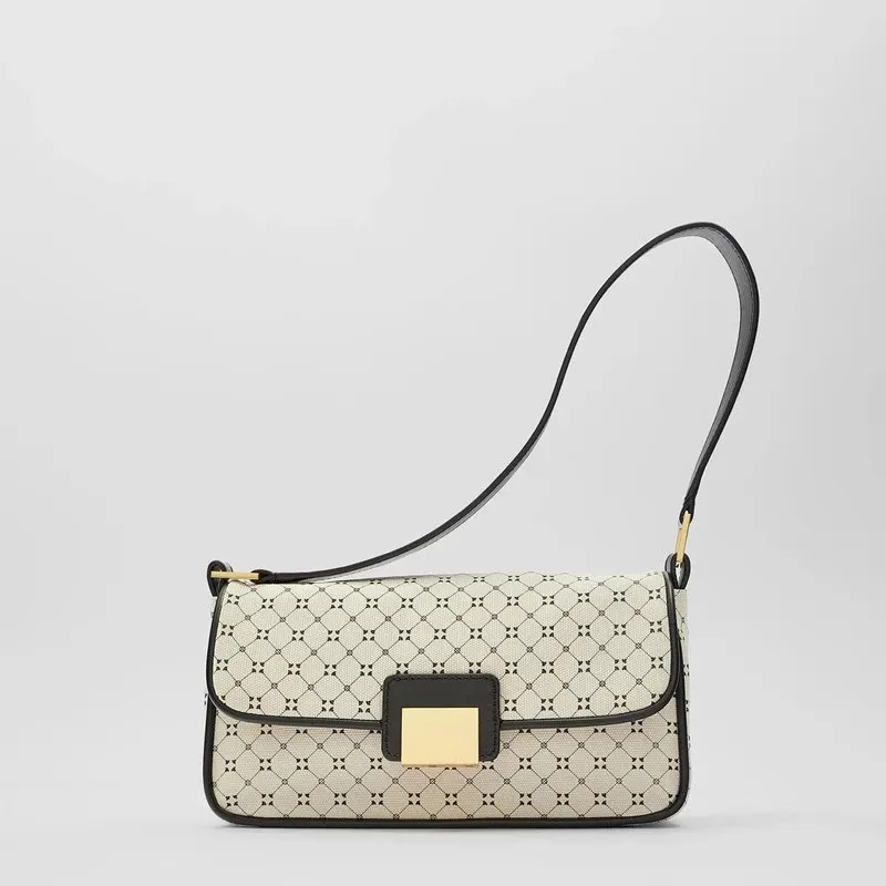 

Женские сумки в стиле ретро 2021, дизайнерские брендовые дамские сумочки на ремешке с принтом, роскошная сумка-мессенджер через плечо из иску...