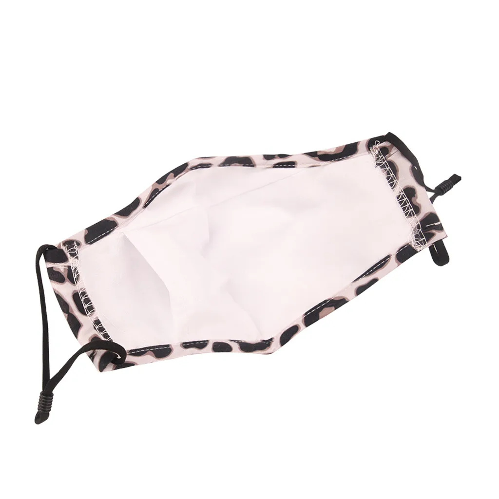 1 шт. уличная дышащая маска для лица PM2.5 с принтом взрослых моющаяся Регулируемая