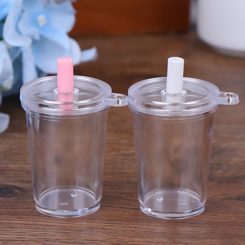 

1PCS Dollhouse Miniature DIY Milk Tea Cup 1:6 1:12 Doll House Pretend Kitchen Toys