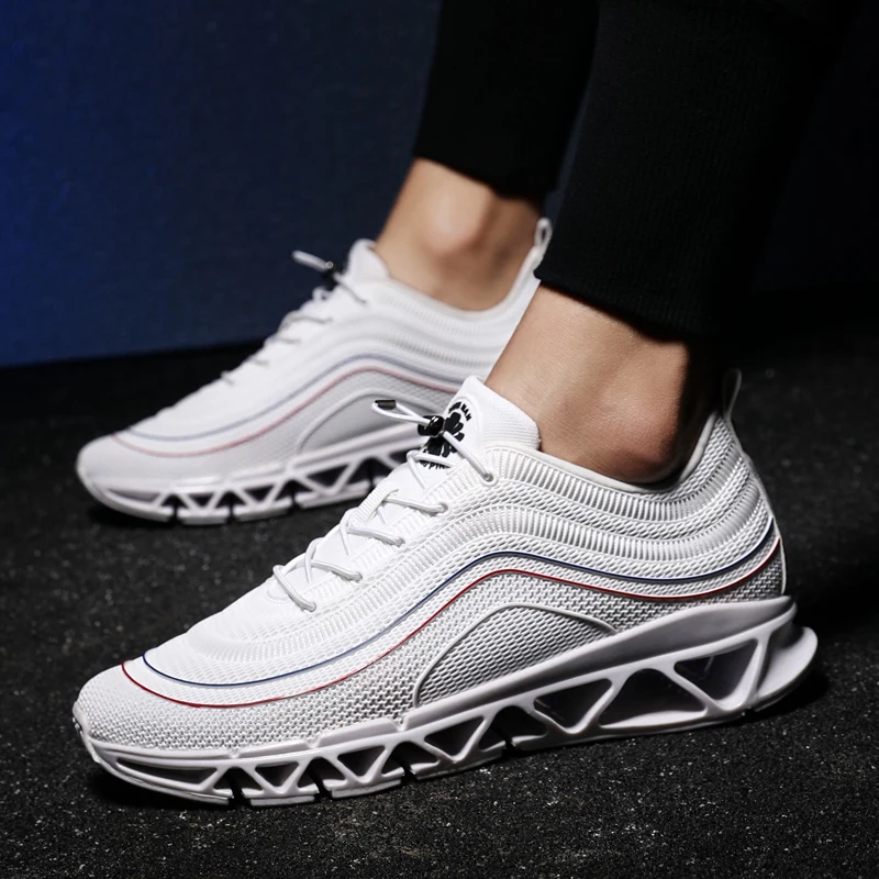 

Sports Sneakers Fashion Men Casual Shoes Mens Slip On Male Sneakers Black Sports For Sport White Sneaker Man Spring Men's