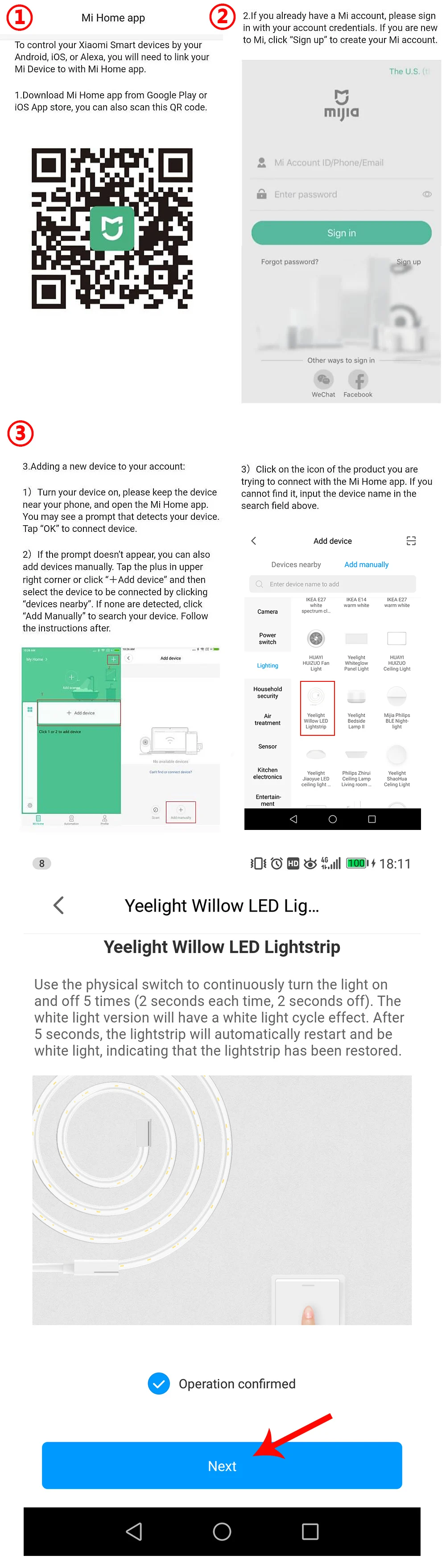 Yeelight Willow 30 м светодиодный светильник с регулировкой цветовой температуры умный дом связь WiFi приложение контрольная лента для Xiaomi Mi дома