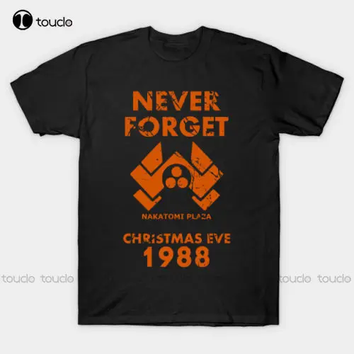 

Never Forget Nakatomi Plaza Christmas Eve Funny Black T-Shirt S-5XL t-shirts for women
