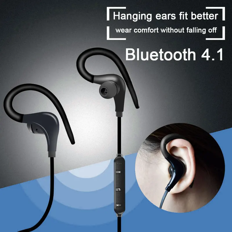 BT 1 Bluetooth наушники с шейным ремешком Спортивные Беспроводные громкой связью BT01