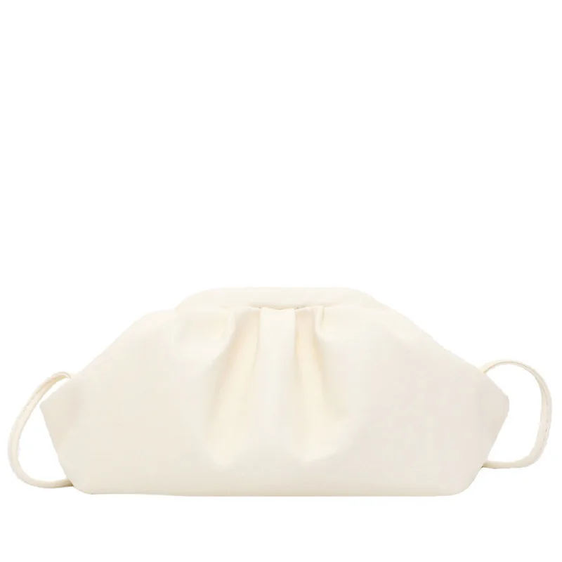 Роскошный дизайнерский дневной клатч в форме облака для женщин плиссированная