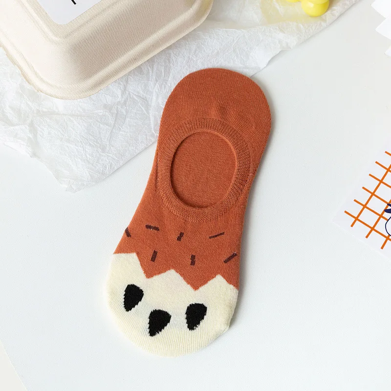 

Cartoon Woman Sock Cat Paw Cotton Socks for Women Colorful Style Ladies High Standard Sweet Female Trendy Spring Summer Sokken