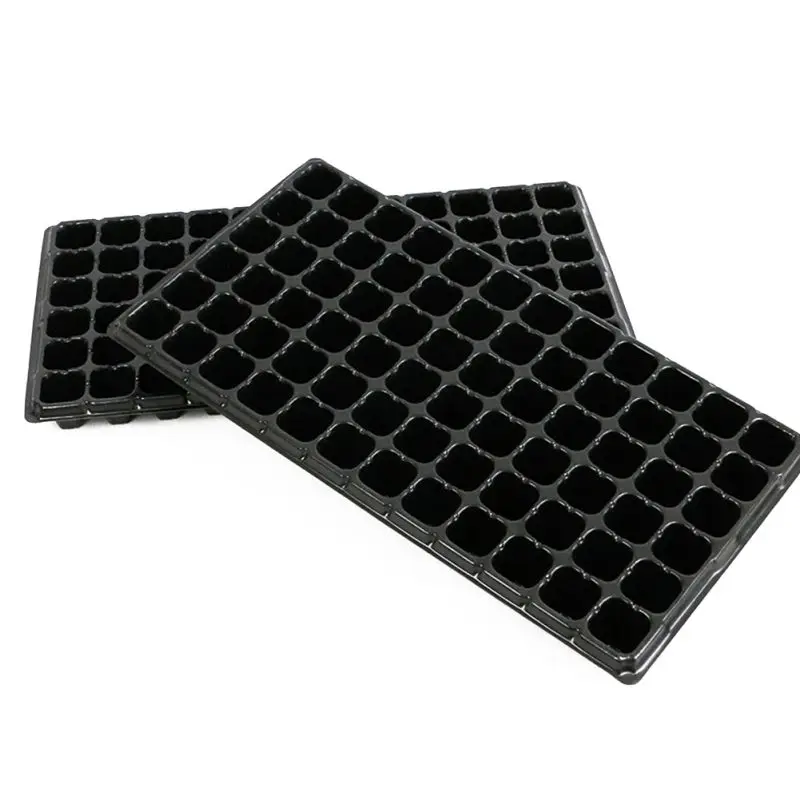 20 шт. ПВХ плоская пластина без отверстий горшки стартовый лоток для рассады