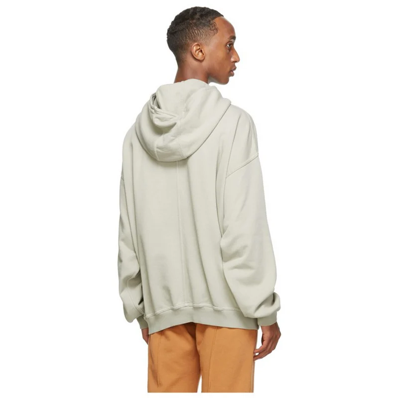 

Kanye West 2021 Solid Color Hooded Sweatshirt Men Women Couple 100% Cotton Hoodies Oversized Hip-hop High Street Kanye Hoodie