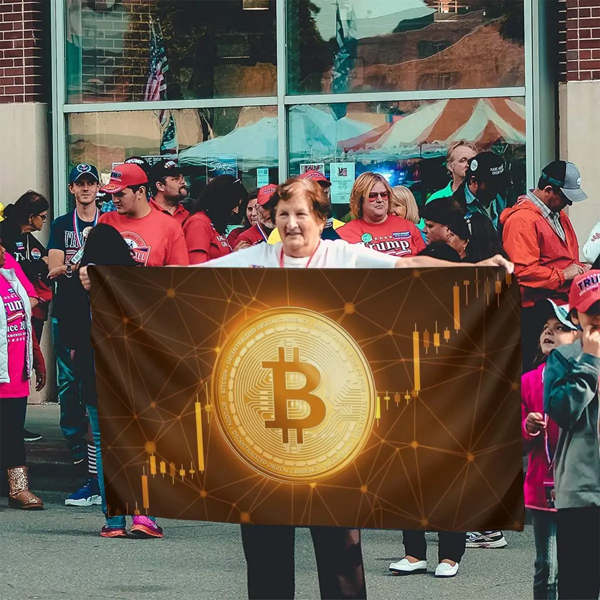 

Баннер с логотипом биткоина 482, флаг гордости, подарочный баннер для дома, улицы, Израиля, Венесуэлы, Азербайджана