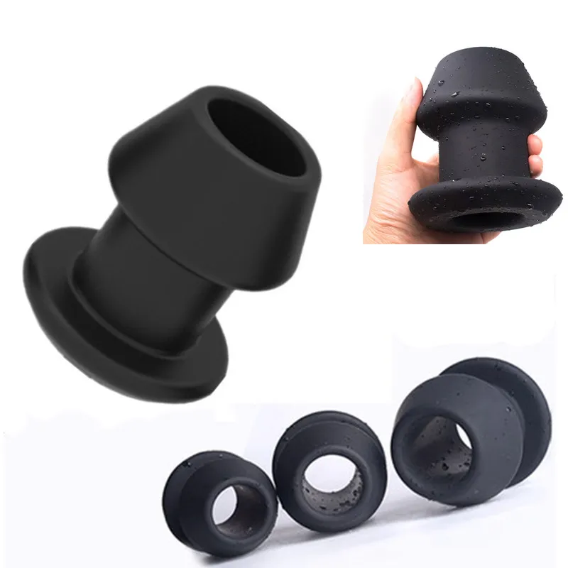 Большая силиконовая Анальная пробка 3 размера массажер простаты вагинальный