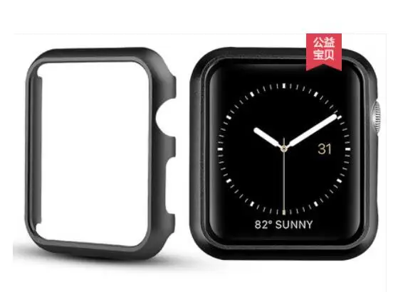 Чехол для Apple watch band series 6 5 40 мм 44 38 42 бампер из алюминиевого сплава iwatch se/4/3/2/1