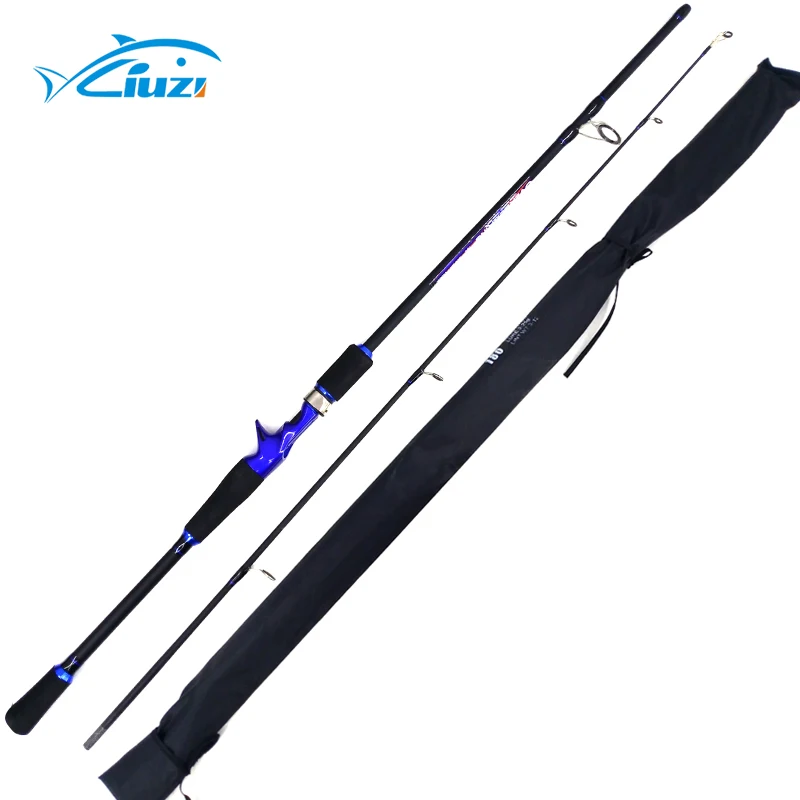 Carbon Spinning Fishing Rod M Power Hand Fishing Tackle Lure Rod Lure Wt:50-100lb Heave Strong Boat 2.7m Winter fishing