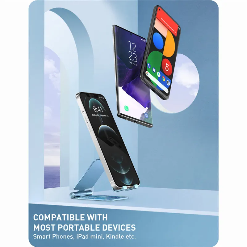 i blason adjustable cell phone stand holder phone dock multi angle compatible with smart phone for iphone for android smartphone free global shipping