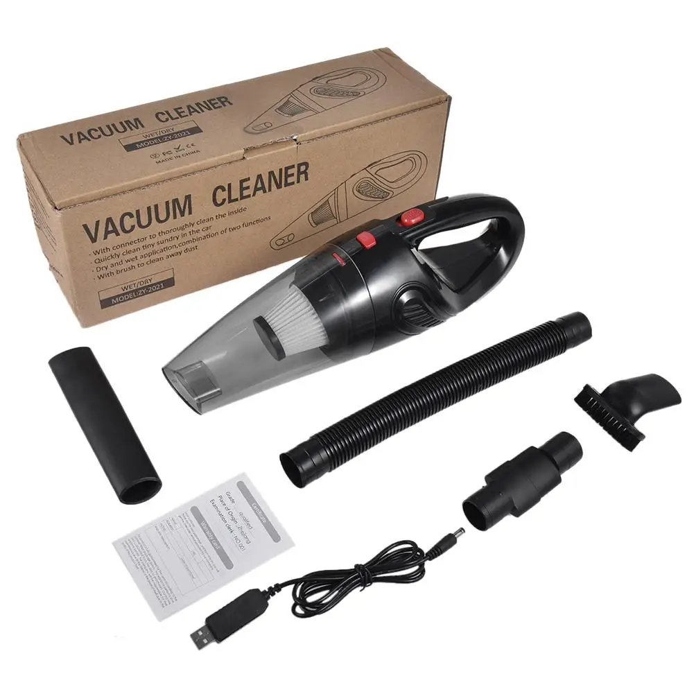 

Handheld Vacuum Powerful USB Dual Exhaust Design Cordless Vacuum Cleaner Dual Purpose For Home Car Interior Accessories