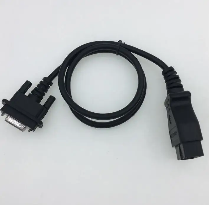 OBD CABLE VCM2 для Ford VCM2 VCM 2 OBDII сканер инструмент Лучший VCMII поддержка транспортных средств VCM ids 2 полный чип OBD2 Obd 2 Автомобильный диагностический сканер - Цвет: OBD CABLE