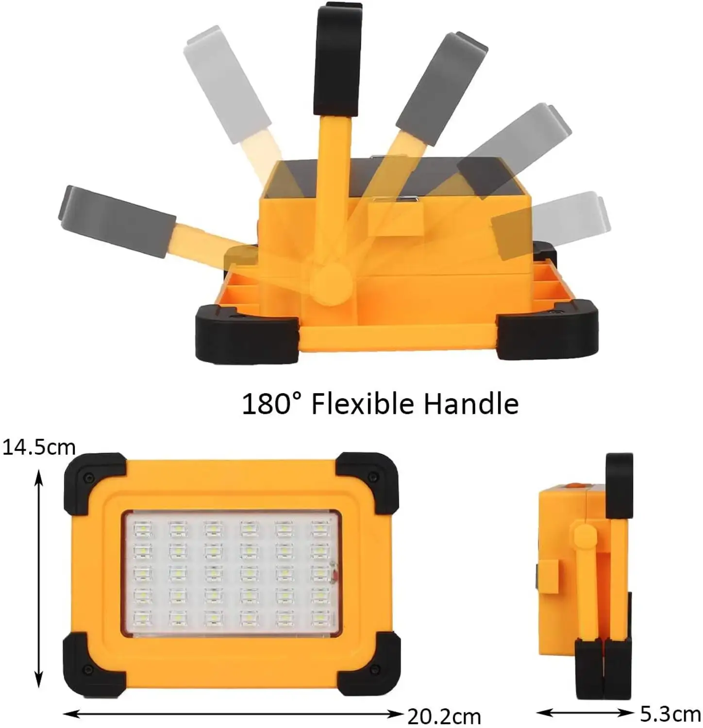 T-SUN COB USB + портативный светильник для зарядки на солнечной батарее лампа кемпинга