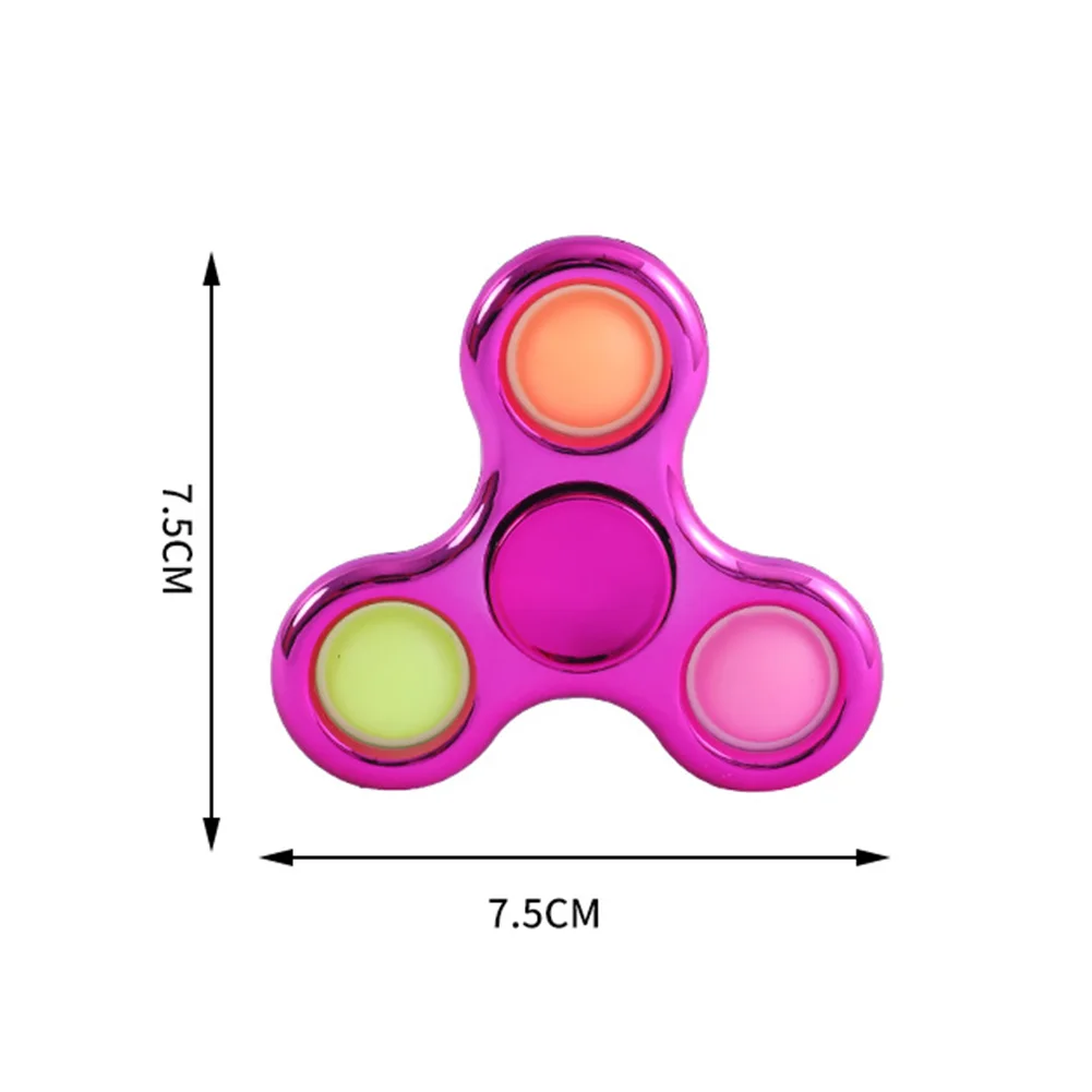 

Simple Dimple Fidget Spinner Toy Anti Stress Antistress hand Hand Fidget Toys For Kids Adult Early Education Bubble Squeeze Toys
