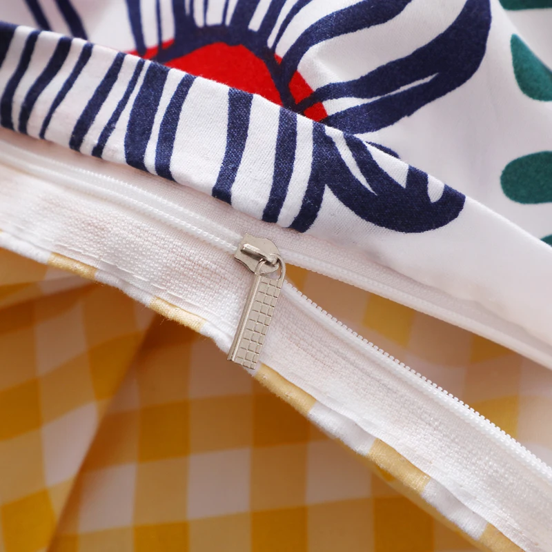 Пододеяльник в пасторальном стиле для детей удобный мягкий слитный чехол