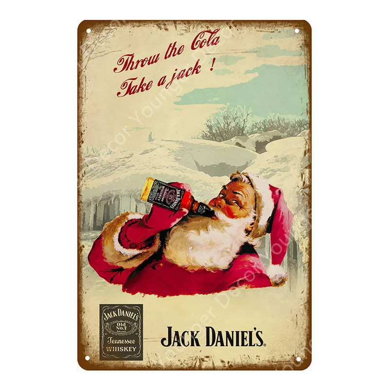 YD5041AI Jim Black Beer Jennessee виски винтажные металлические знаки Наклейка на стену для бара паба клуба человек пещера декоративные тарелки Олово плакат YI-067 - Цвет: YD5041AI