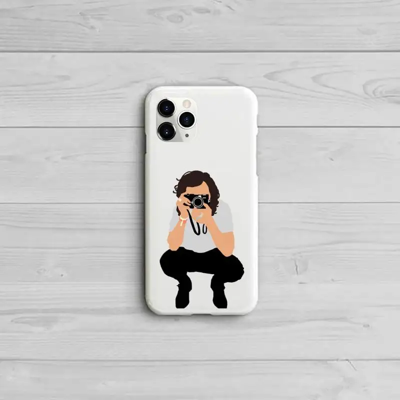 

Harry Styles Fine fashion Phone Case Candy Color for iPhone 11 12 pro XS MAX 8 7 6 6S Plus X 5S SE 2020 XR