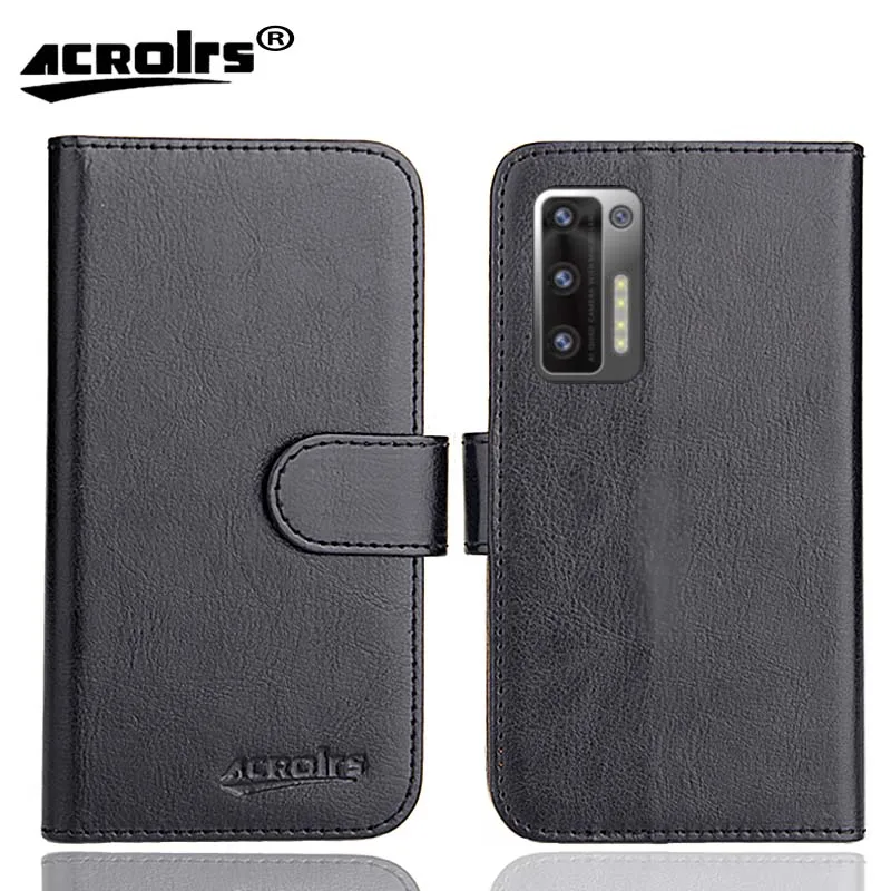 

Чехол-книжка Doogee S97 Pro, модный эксклюзивный мягкий кожаный чехол для телефона Крейзи Хорс, 6,39 дюйма, 6 цветов, s, бумажник