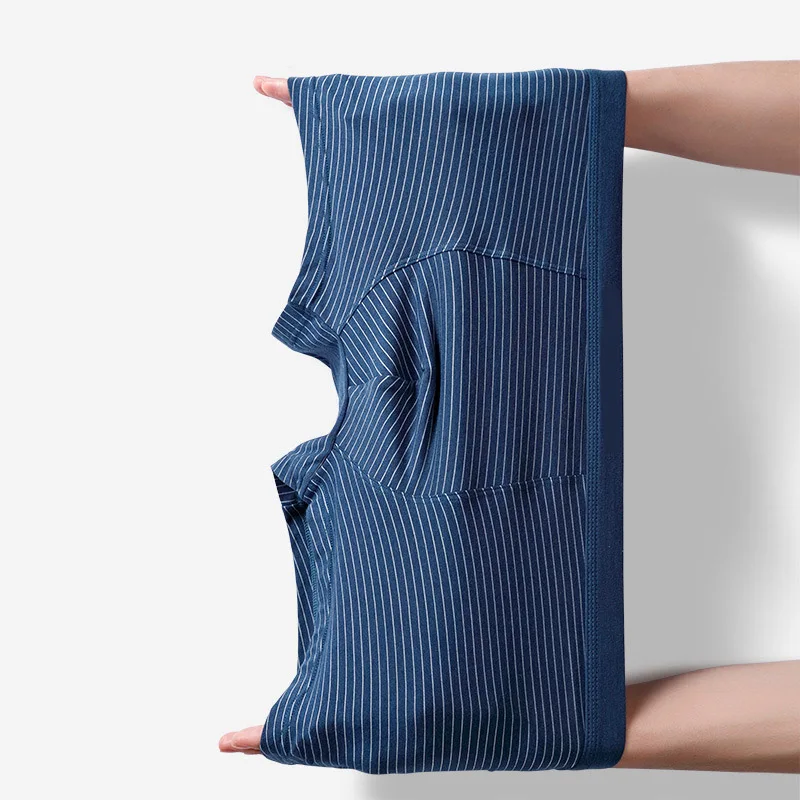 

New Mens Boxer Shorts Underwear Business Casual Male Panties Breathable Homme Boxershorts Soft Couple Men Underpants Plus Size