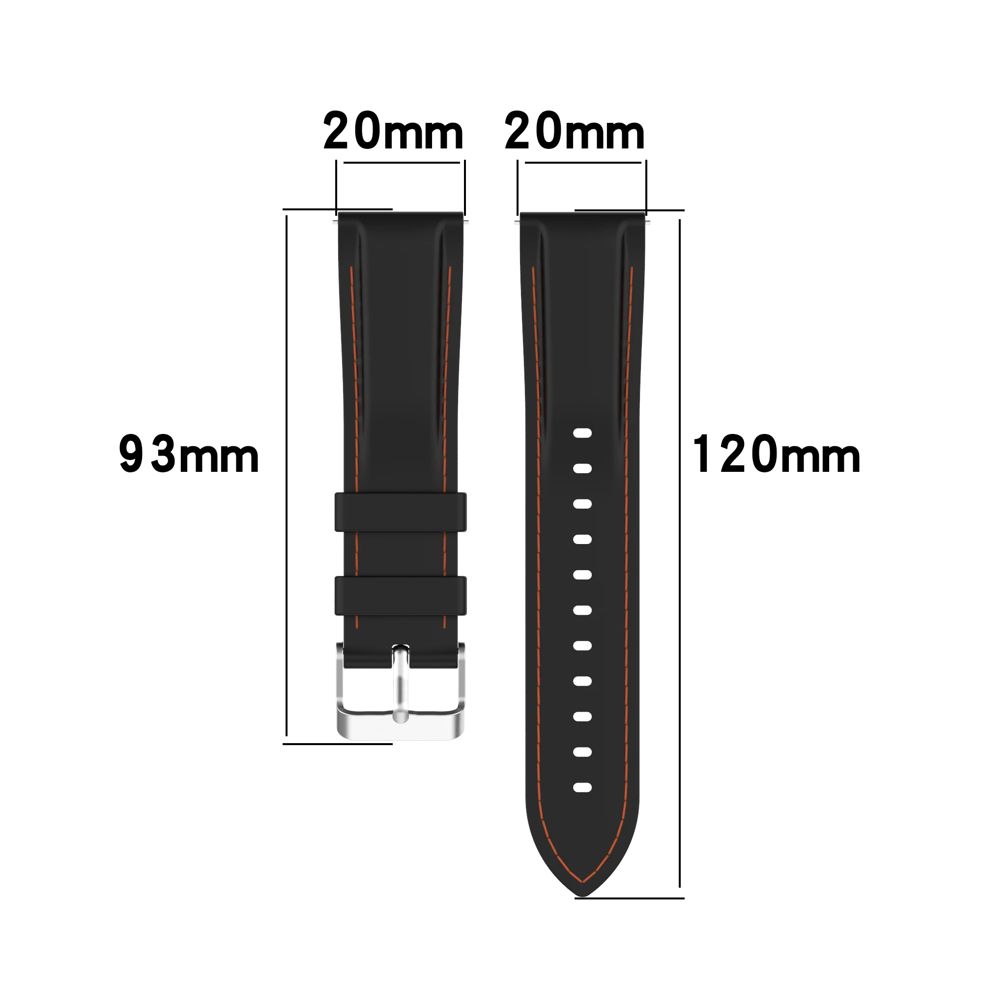

Vivoactive3 Correa Watchband Strap For Garmin Vivoactive 4 3 /Venu soft Silicone wrist Band Bracelet for Forerunner 245 245M 645